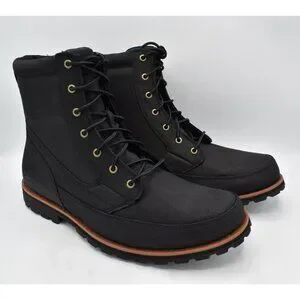 Timberland Mens Attleboro Boot Black Size 10.5 M Timberland Attleboro Mid Lace-Up Boot (Men) | Nordstromrack main image 2